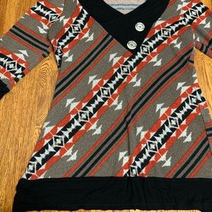 J brand, size medium, aztec print